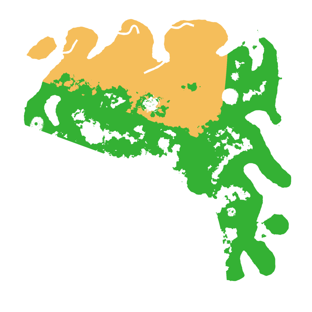 Biome Rust Map: Procedural Map, Size: 3600, Seed: 5065394