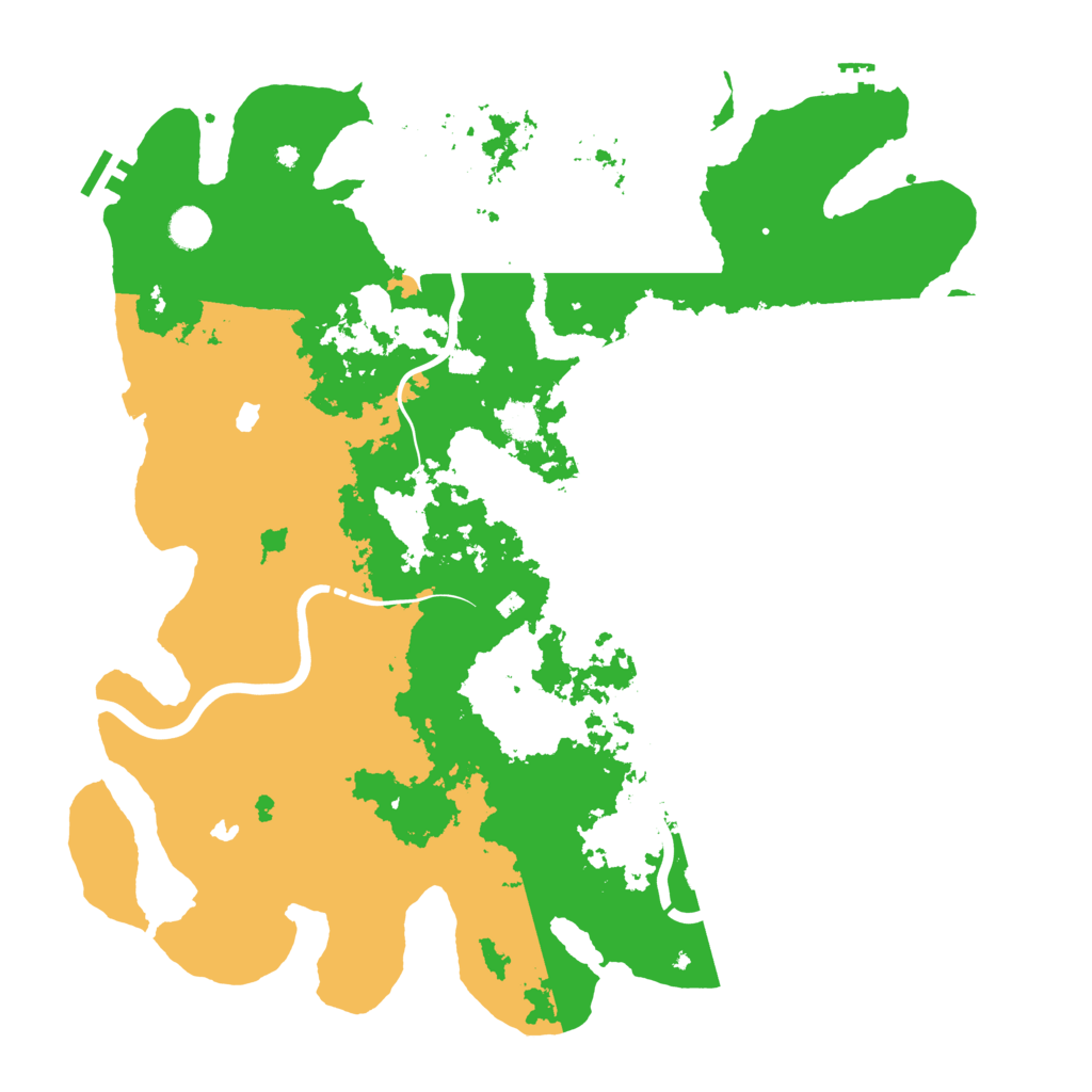 Biome Rust Map: Procedural Map, Size: 4500, Seed: 1768087924