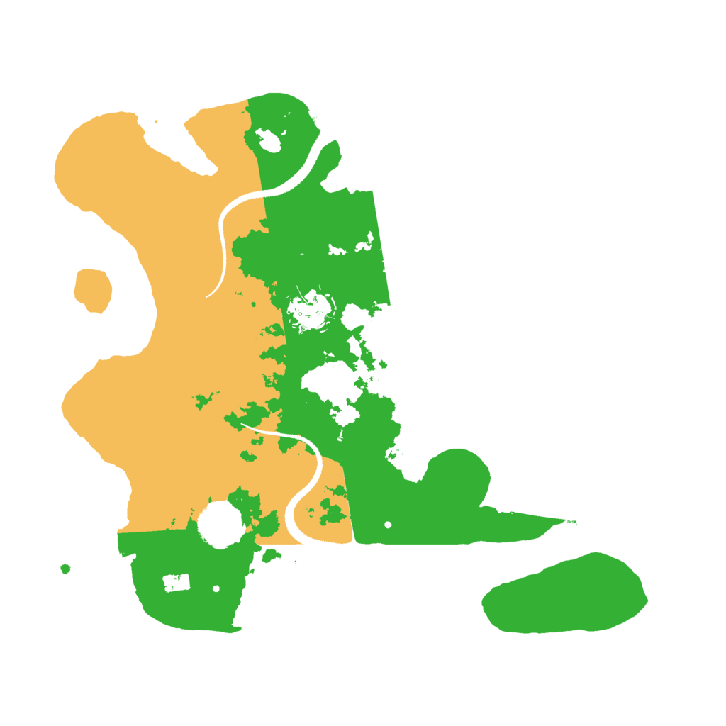 Biome Rust Map: Procedural Map, Size: 3000, Seed: 946557374