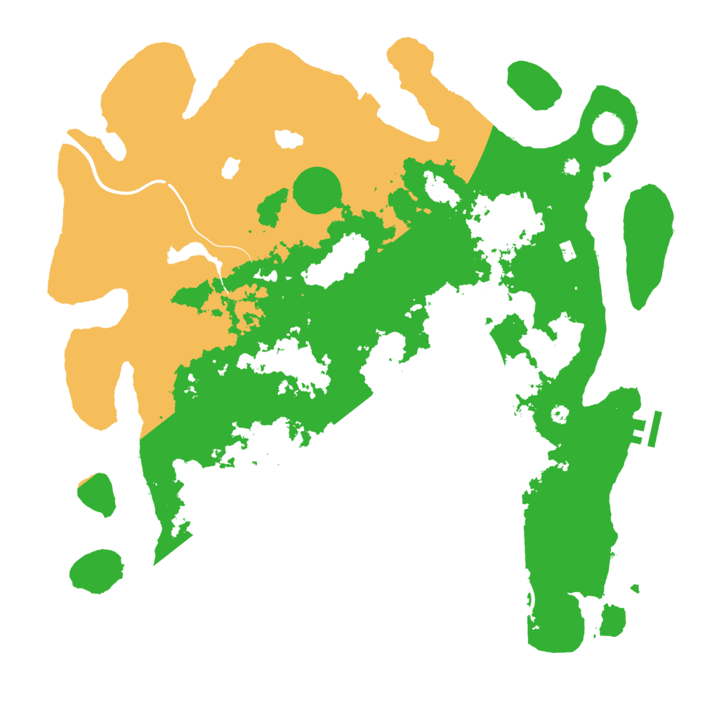 Biome Rust Map: Procedural Map, Size: 4000, Seed: 1844153021