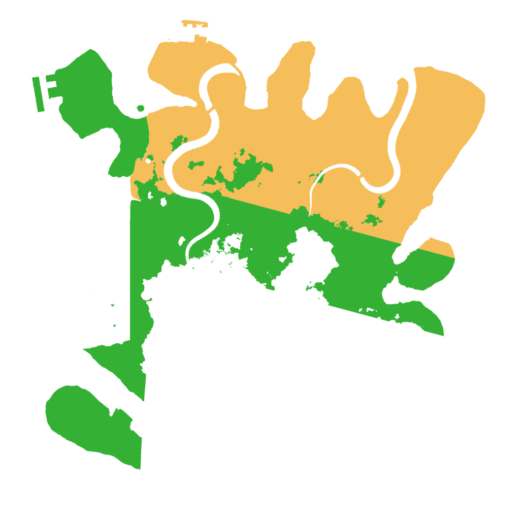 Biome Rust Map: Procedural Map, Size: 3000, Seed: 1786809684