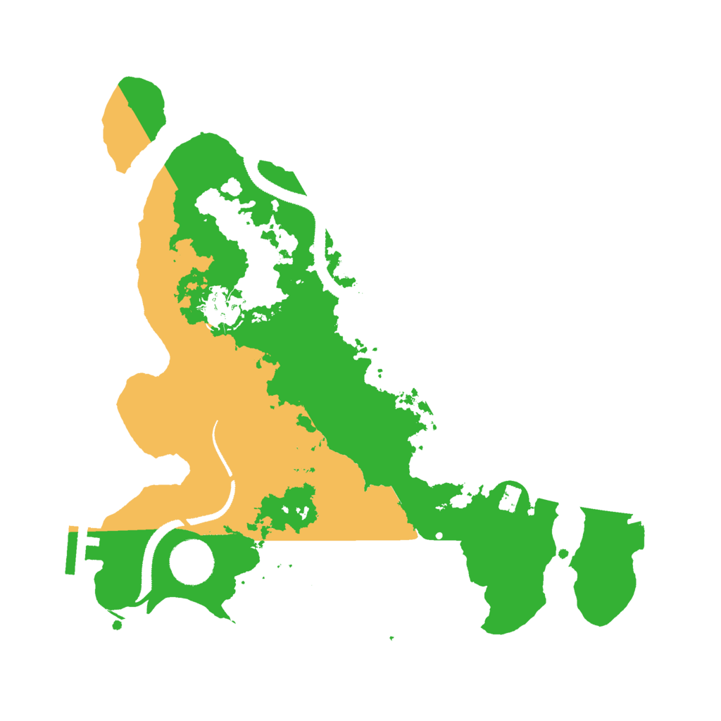 Biome Rust Map: Procedural Map, Size: 3000, Seed: 215103926