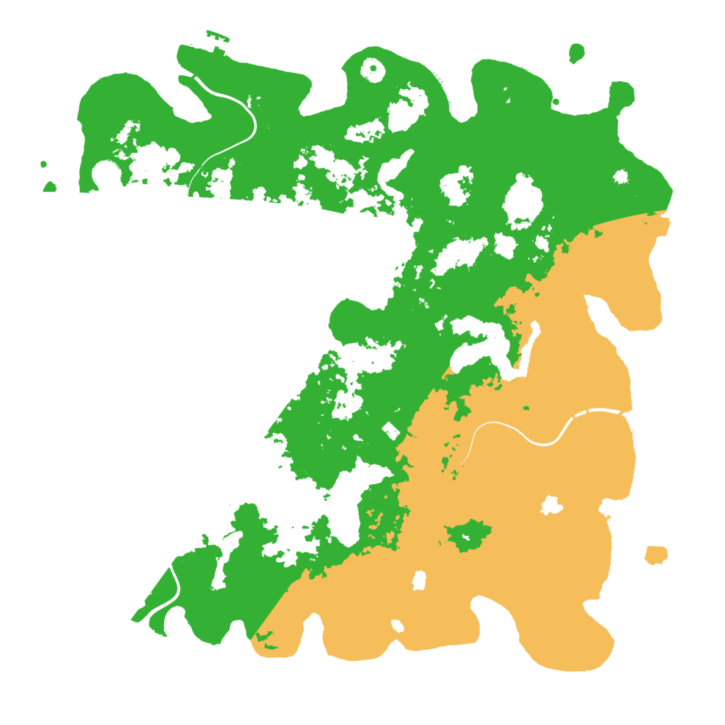 Biome Rust Map: Procedural Map, Size: 4500, Seed: 1397009988