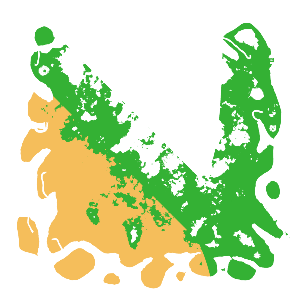 Biome Rust Map: Procedural Map, Size: 4500, Seed: 49238749