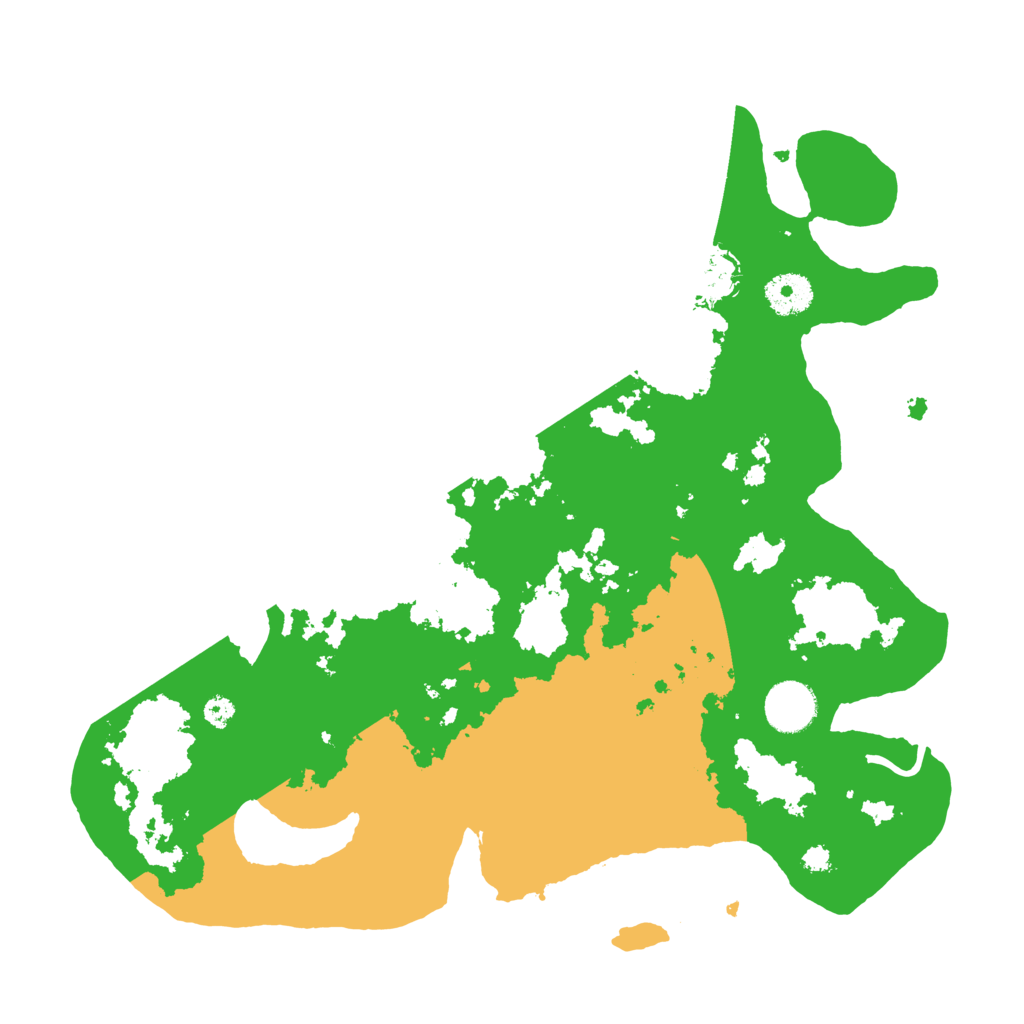 Biome Rust Map: Procedural Map, Size: 3500, Seed: 679608248