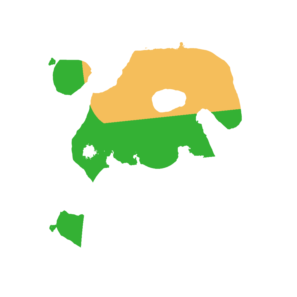 Biome Rust Map: Procedural Map, Size: 2000, Seed: 1760746722