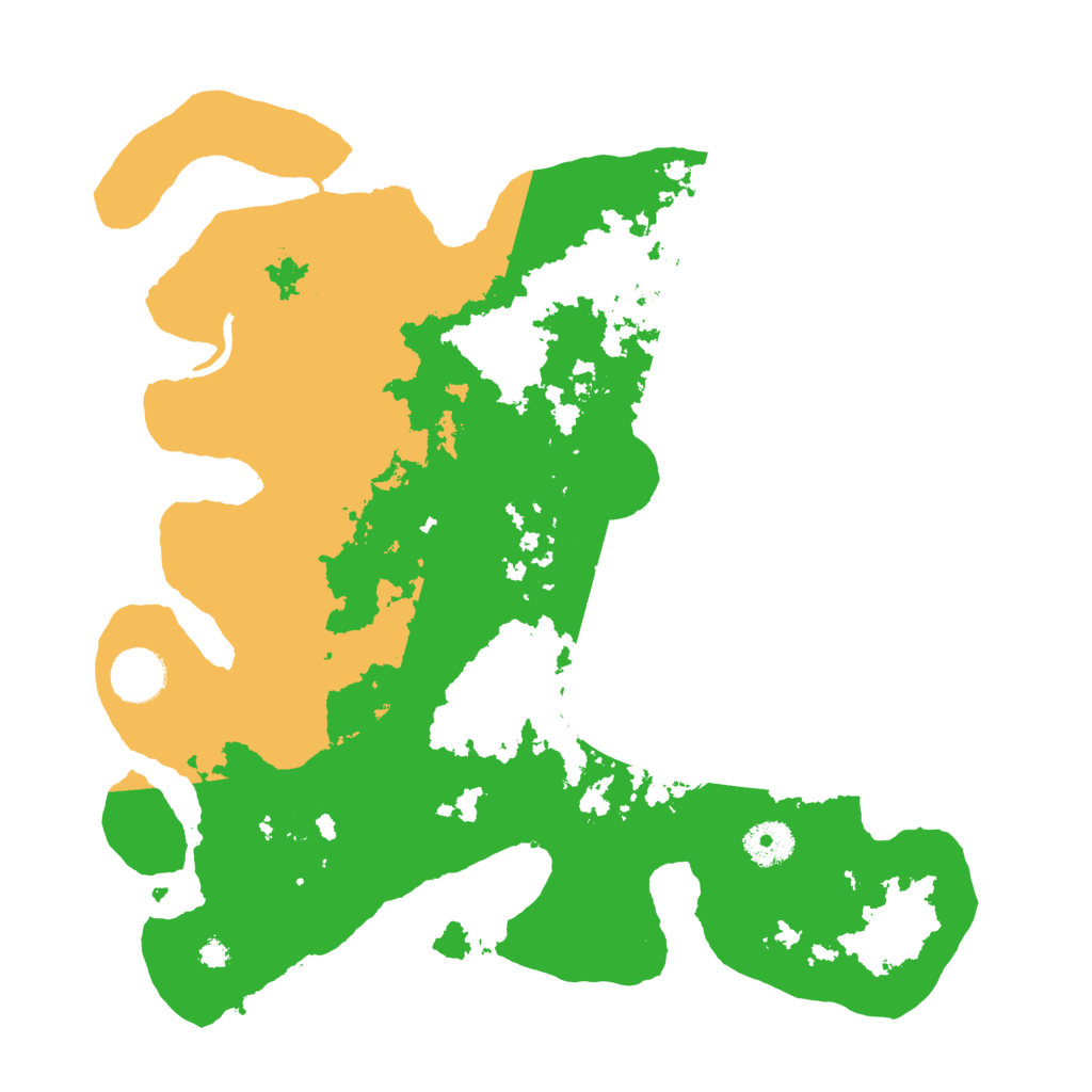 Biome Rust Map: Procedural Map, Size: 3500, Seed: 818775336