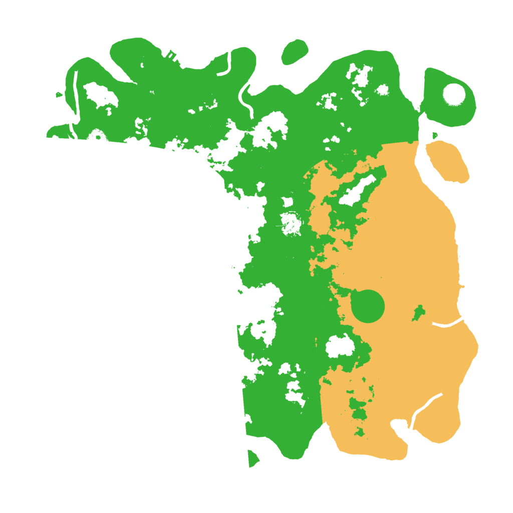 Biome Rust Map: Procedural Map, Size: 4050, Seed: 34318482