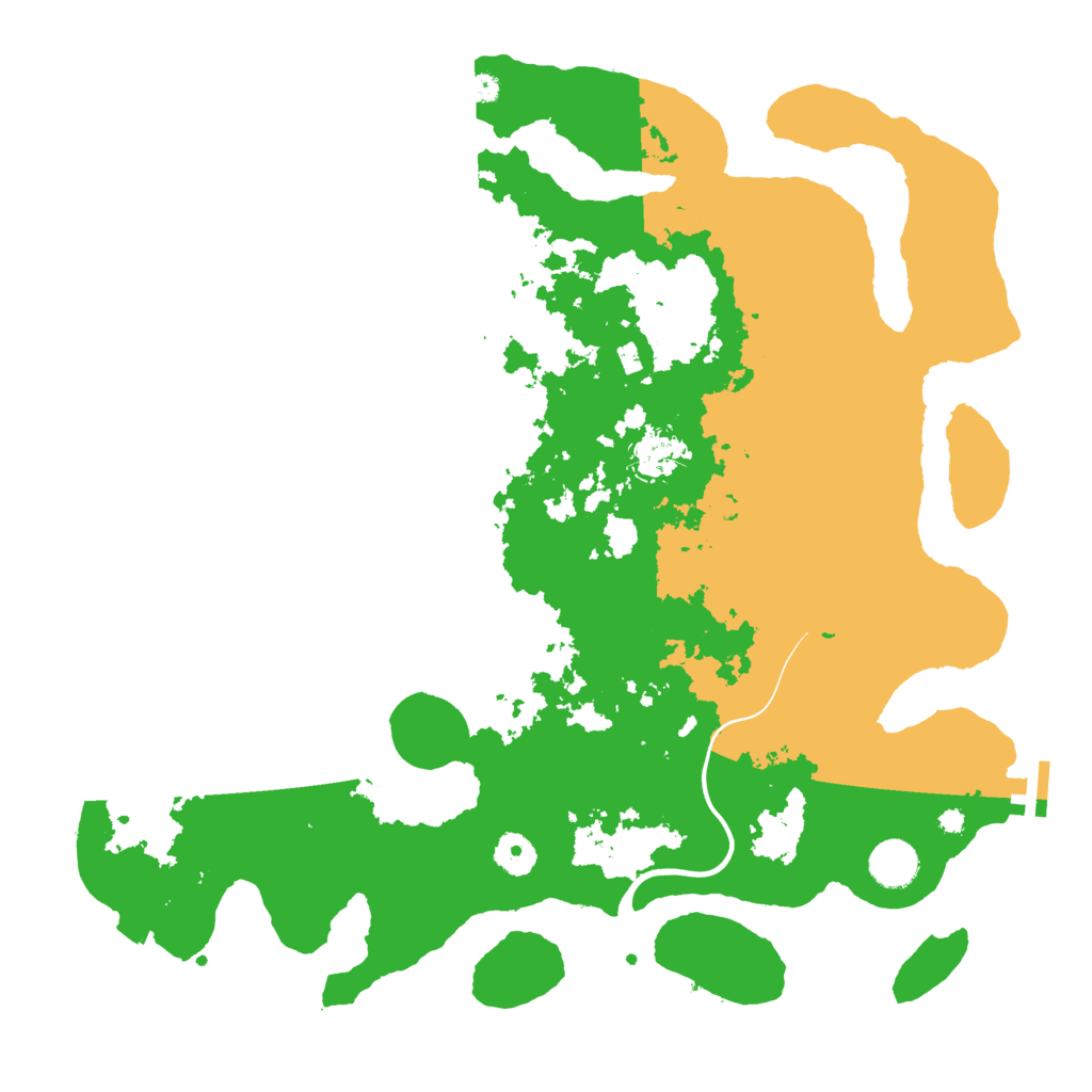 Biome Rust Map: Procedural Map, Size: 3950, Seed: 1473868889