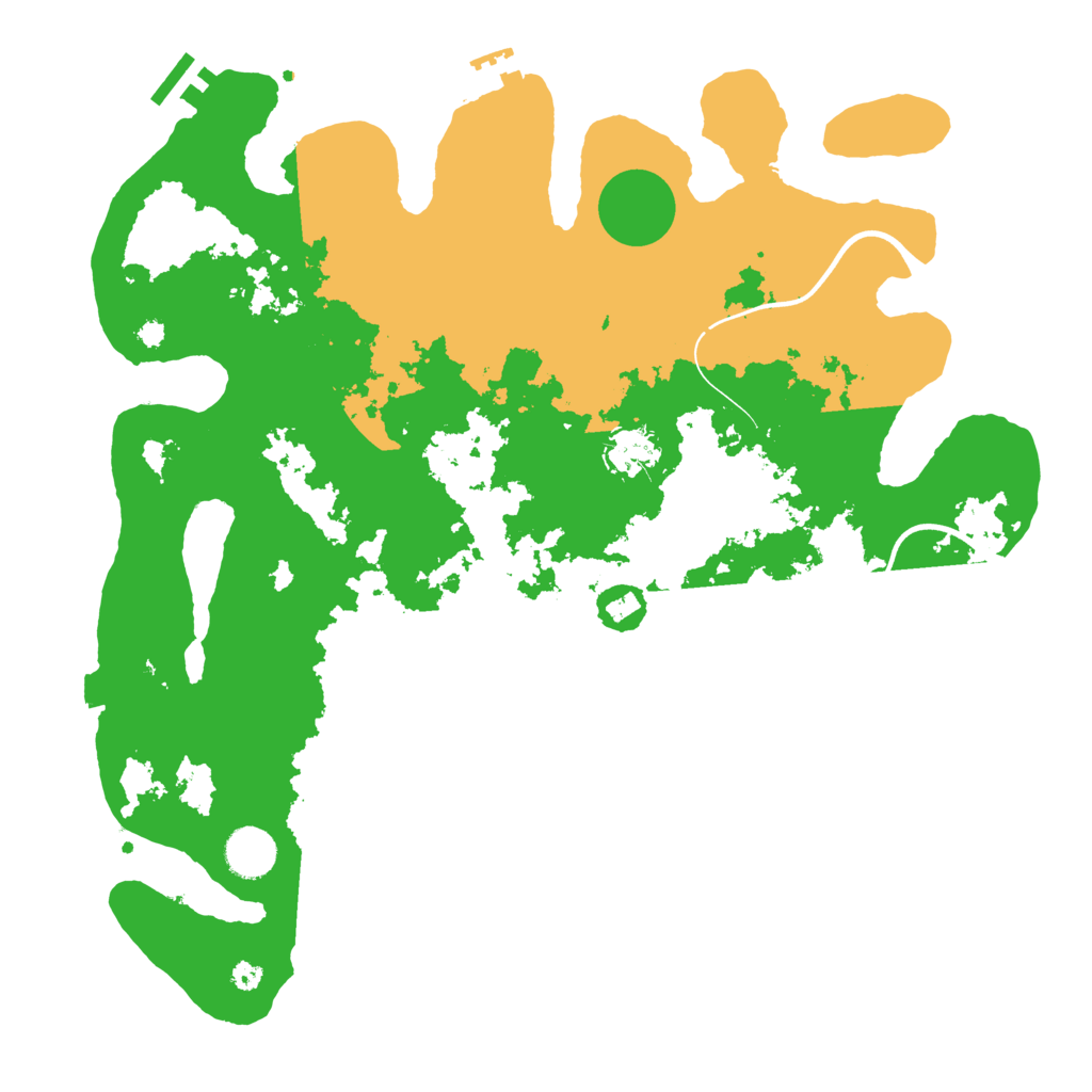 Biome Rust Map: Procedural Map, Size: 3750, Seed: 60572574