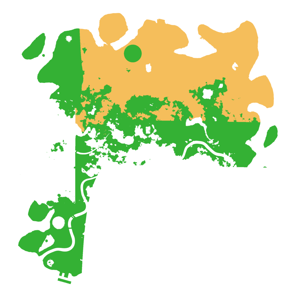Biome Rust Map: Procedural Map, Size: 4500, Seed: 2014396056
