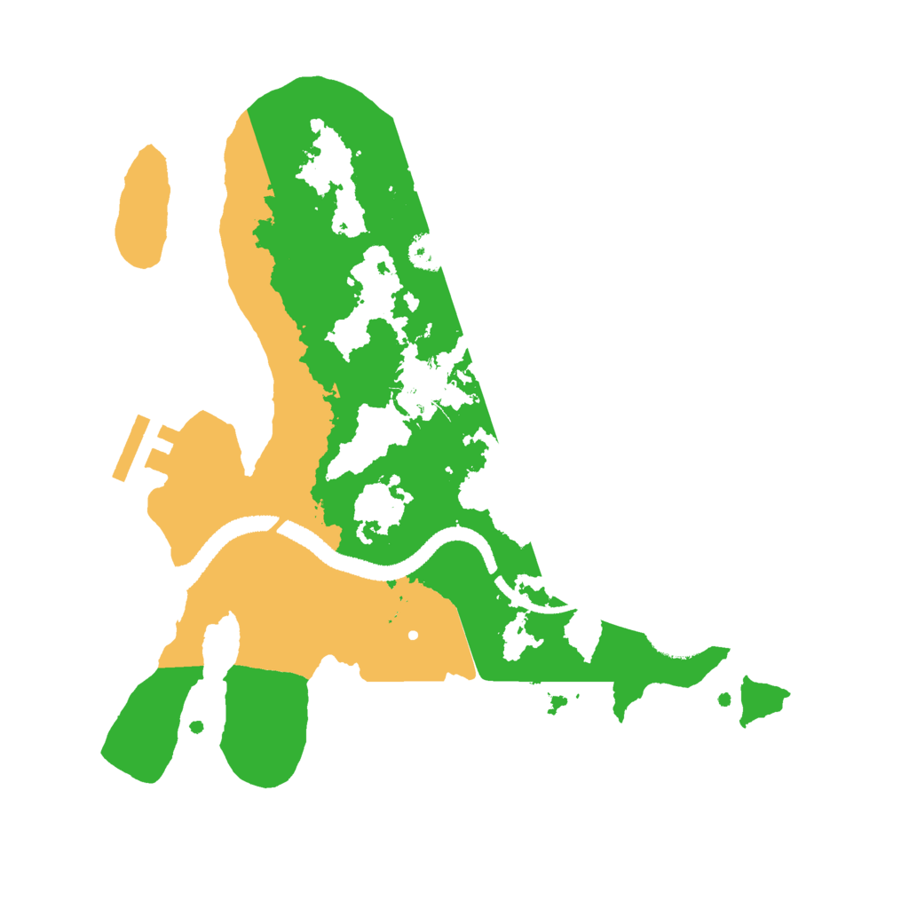 Biome Rust Map: Procedural Map, Size: 2700, Seed: 56821976