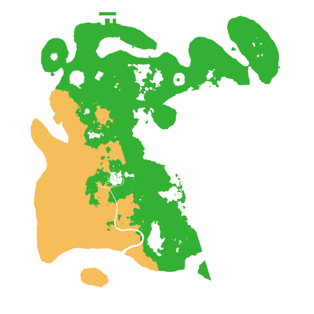 Biome Rust Map: Procedural Map, Size: 3750, Seed: 119441089