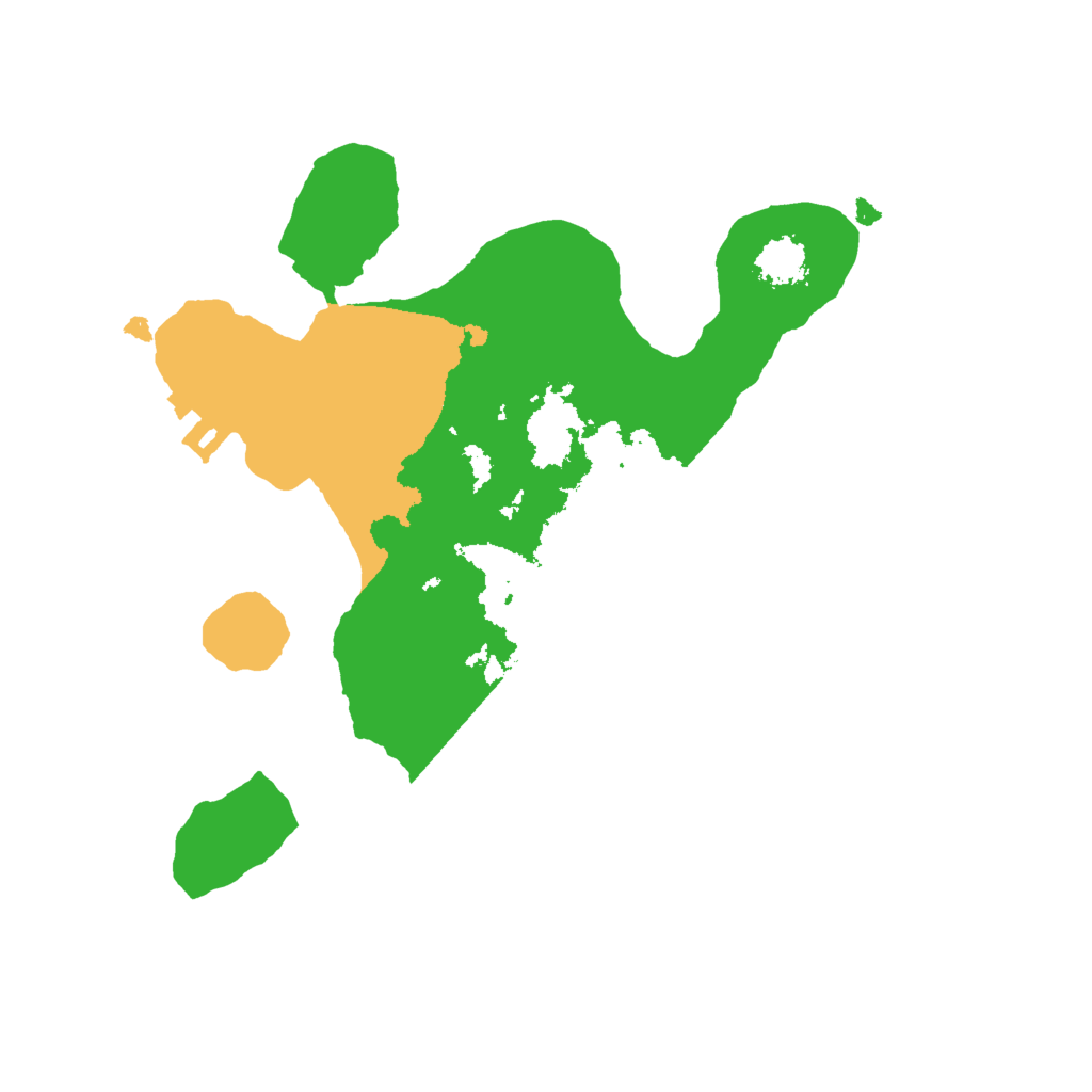 Biome Rust Map: Procedural Map, Size: 2000, Seed: 2030068213
