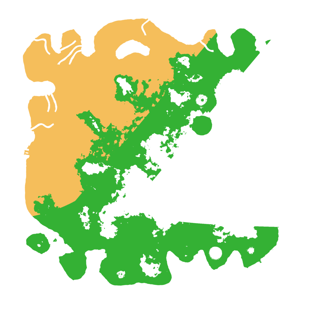 Biome Rust Map: Procedural Map, Size: 4250, Seed: 590797782