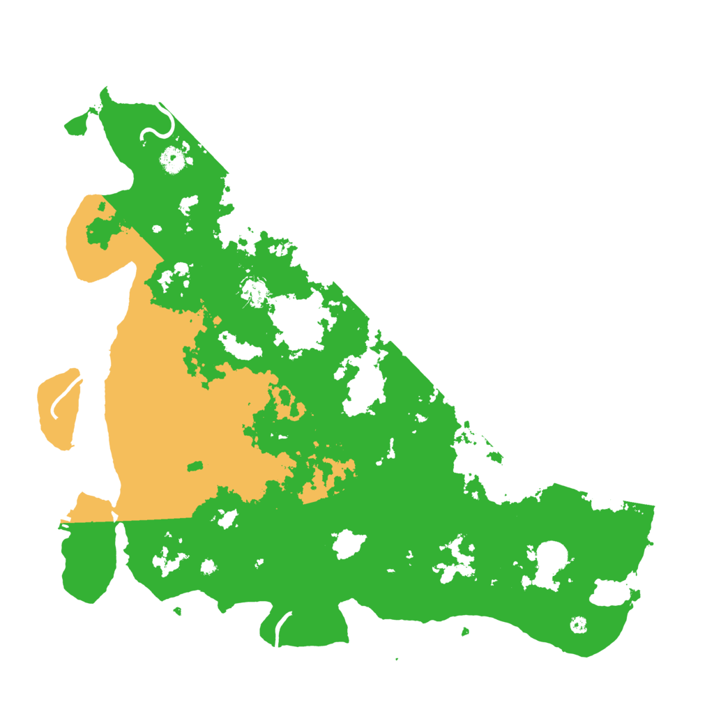 Biome Rust Map: Procedural Map, Size: 4250, Seed: 1086694