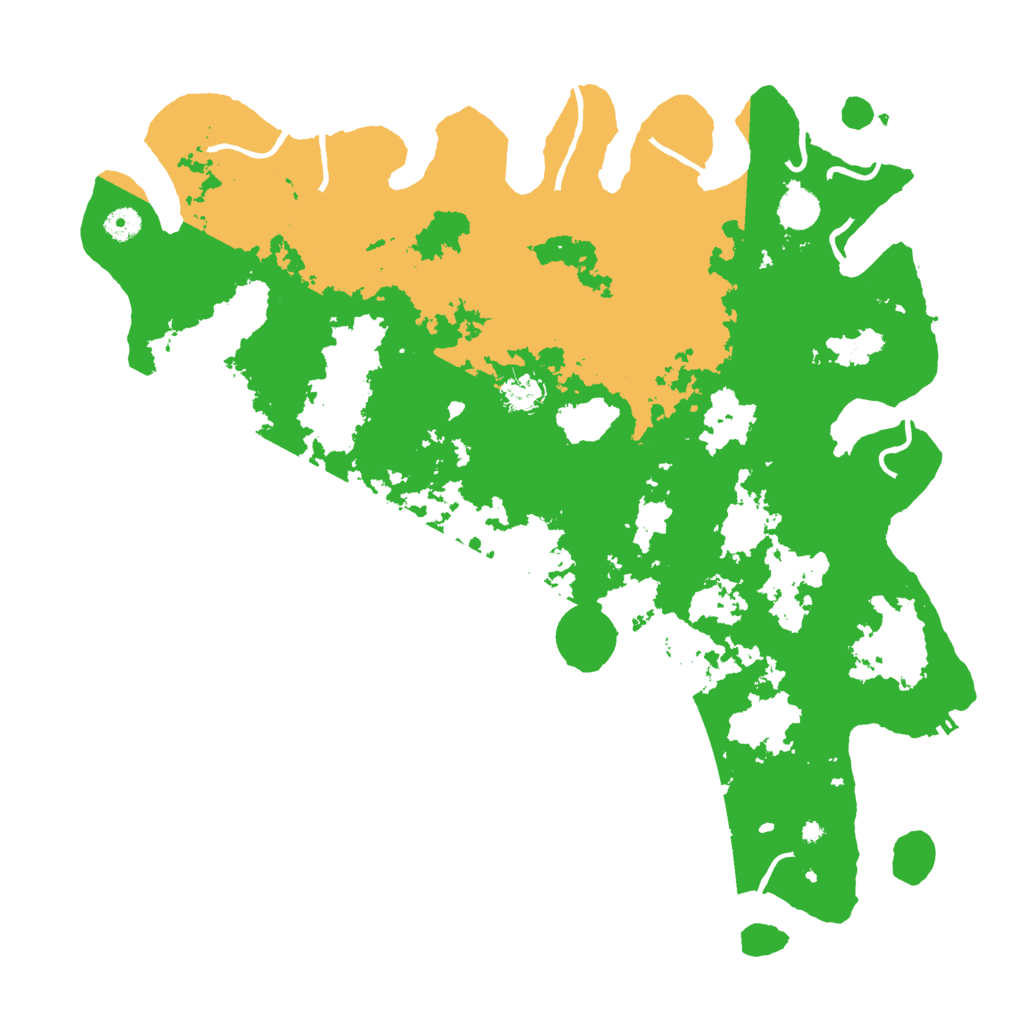 Biome Rust Map: Procedural Map, Size: 4500, Seed: 999867339