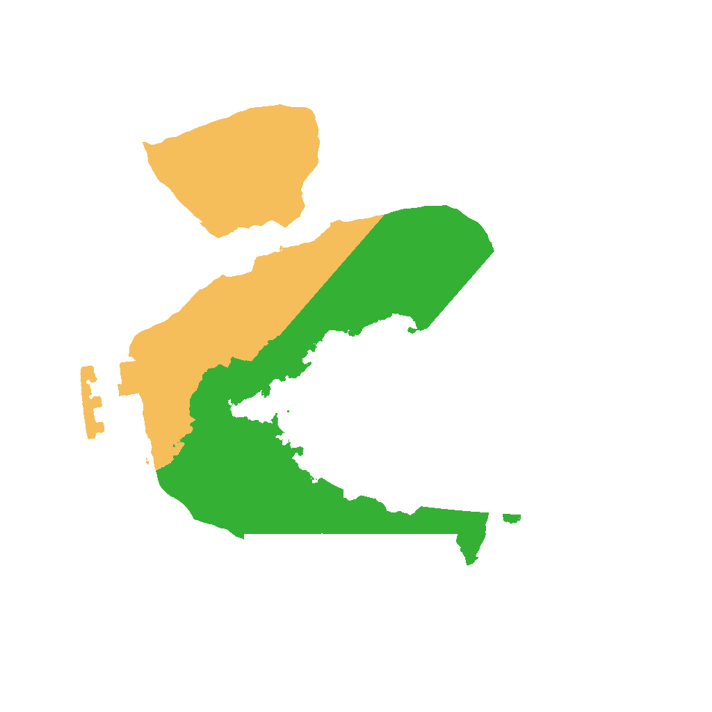 Biome Rust Map: Procedural Map, Size: 1500, Seed: 64