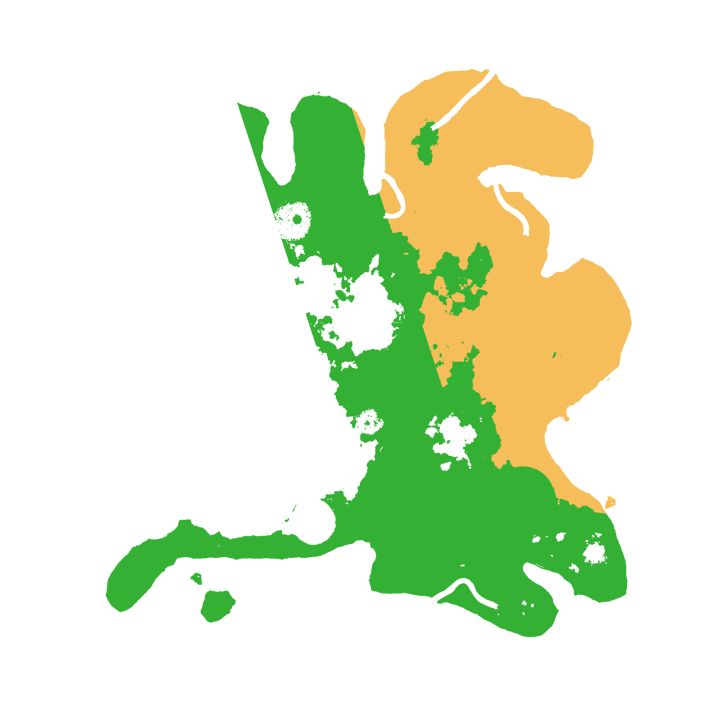 Biome Rust Map: Procedural Map, Size: 3000, Seed: 25415877