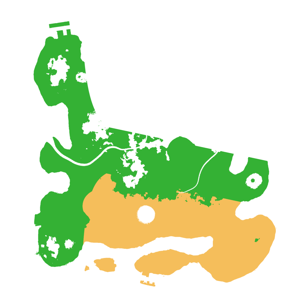 Biome Rust Map: Procedural Map, Size: 3000, Seed: 1702968495