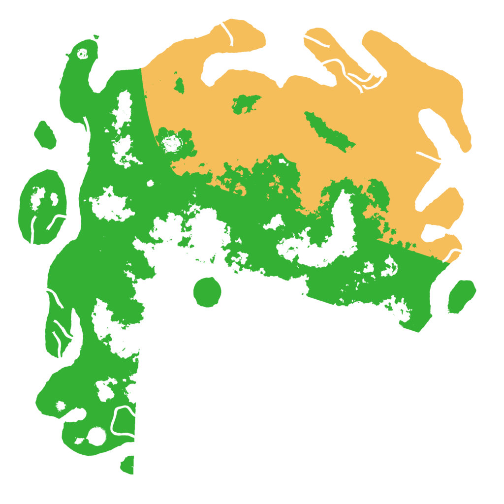 Biome Rust Map: Procedural Map, Size: 4800, Seed: 408687431