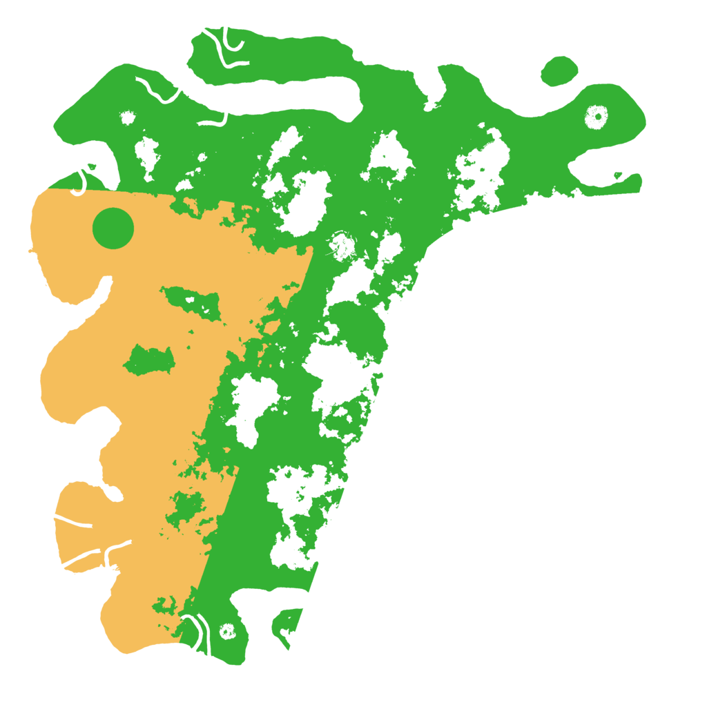 Biome Rust Map: Procedural Map, Size: 4500, Seed: 330673109
