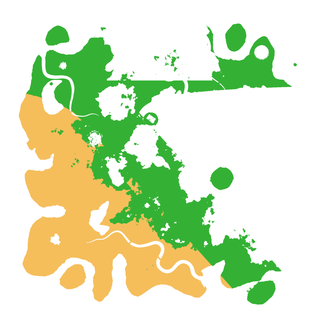 Biome Rust Map: Procedural Map, Size: 4000, Seed: 311469160