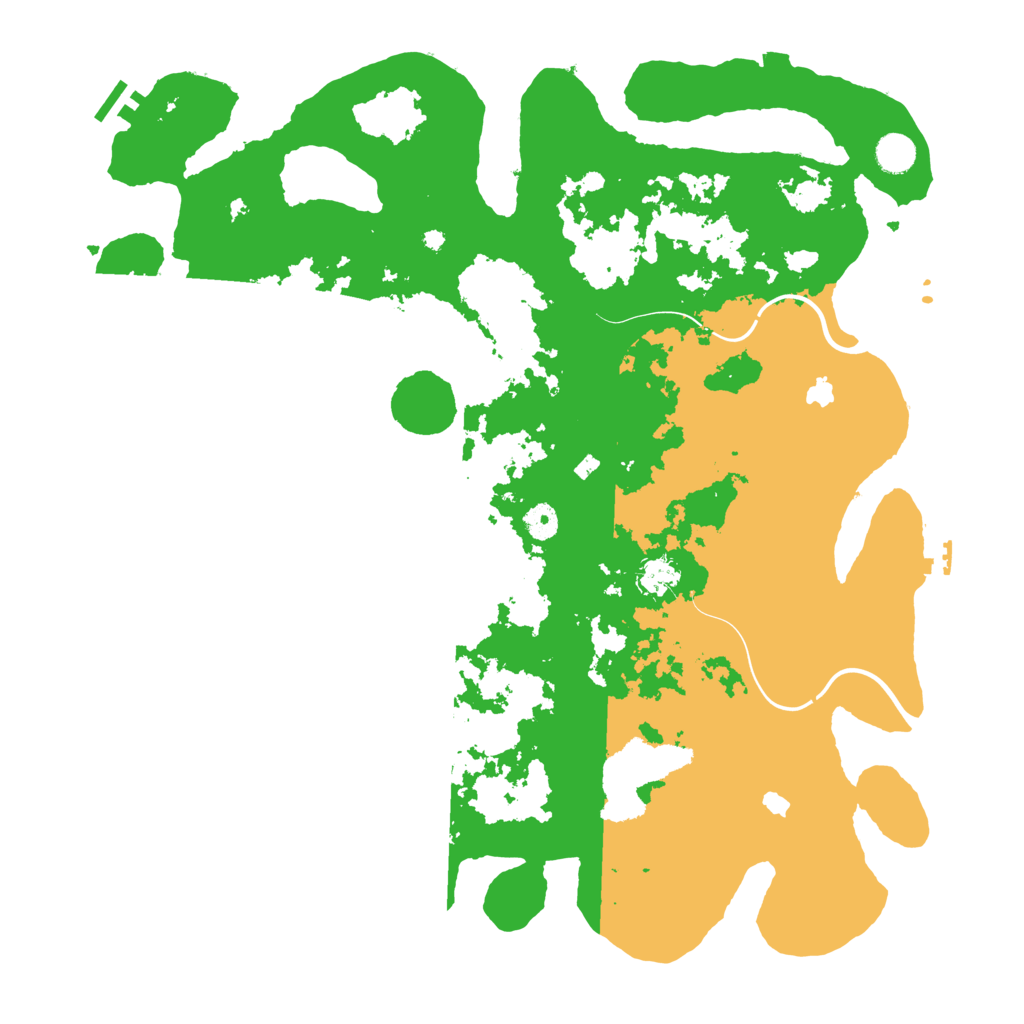 Biome Rust Map: Procedural Map, Size: 4500, Seed: 161975120