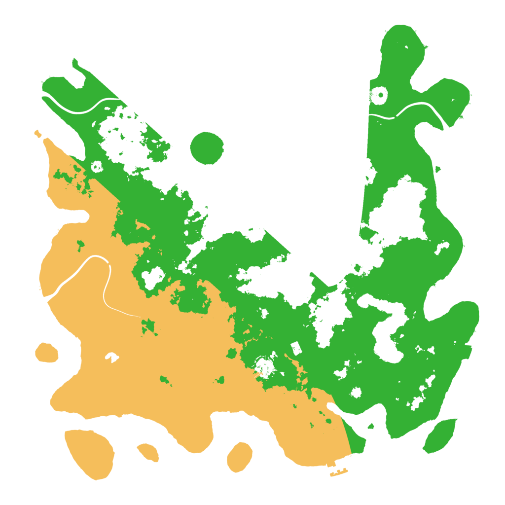 Biome Rust Map: Procedural Map, Size: 4250, Seed: 735824825