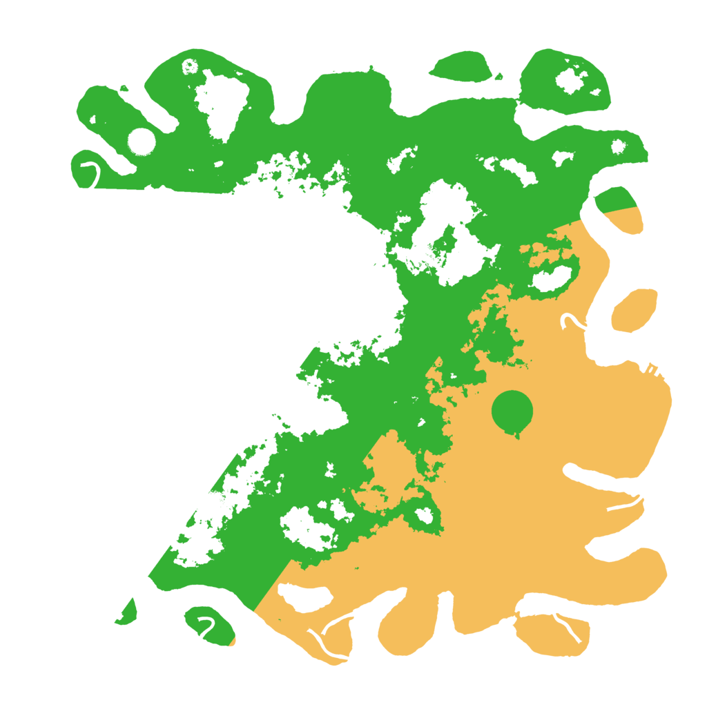 Biome Rust Map: Procedural Map, Size: 4500, Seed: 8598452