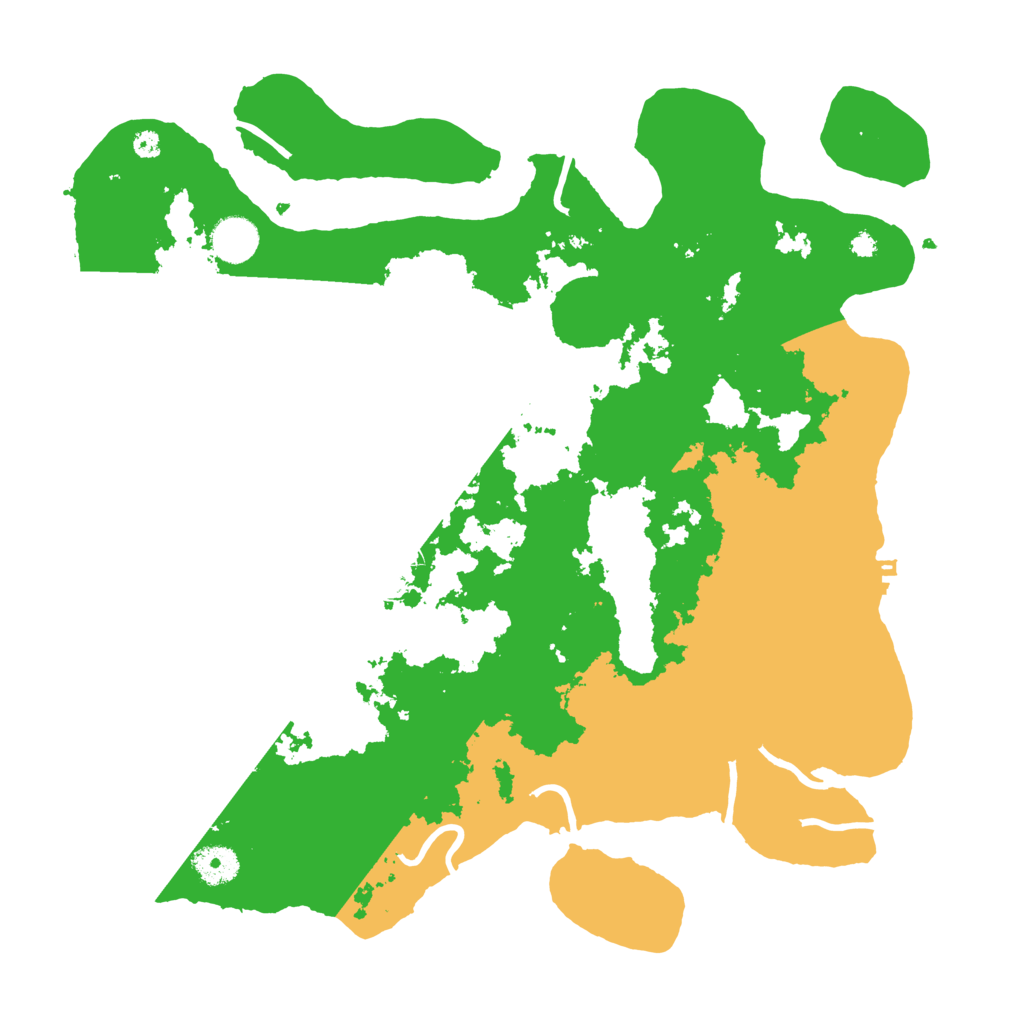 Biome Rust Map: Procedural Map, Size: 3850, Seed: 1994078339