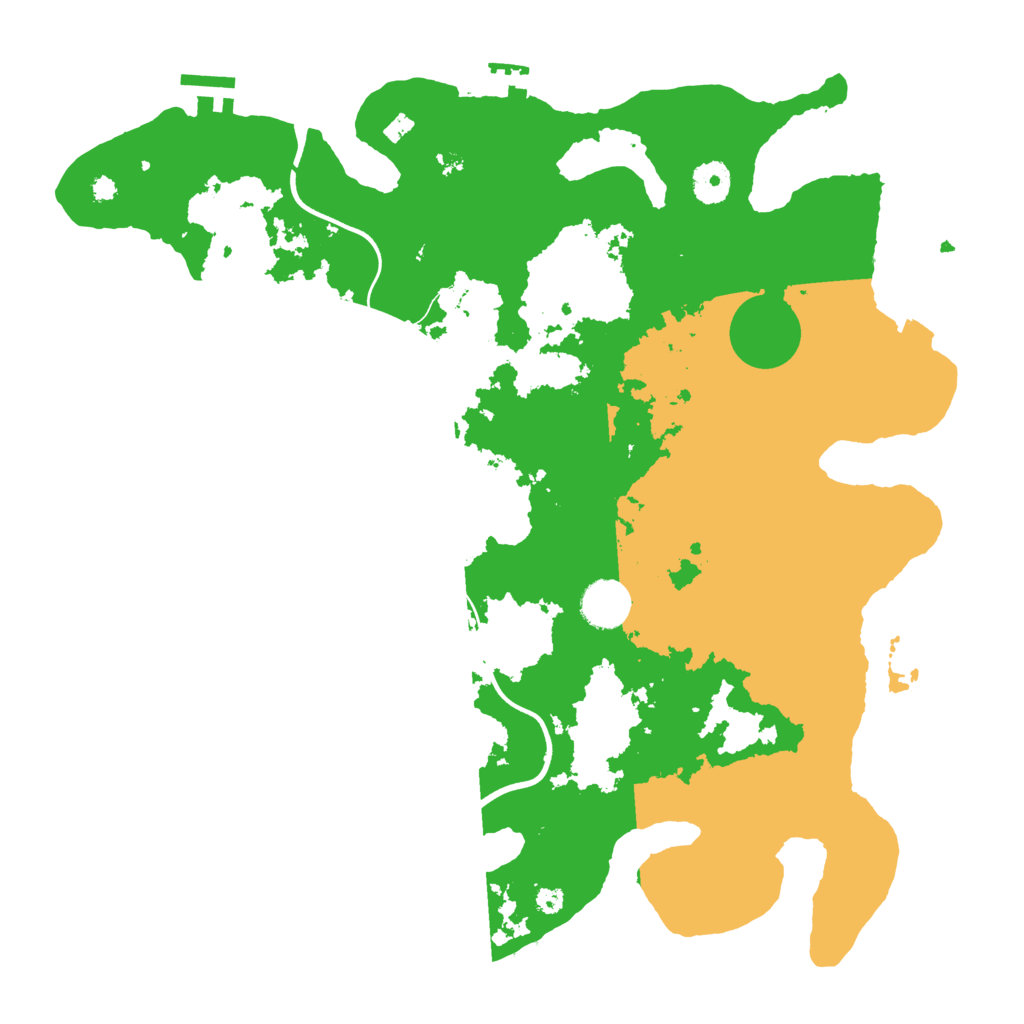 Biome Rust Map: Procedural Map, Size: 3800, Seed: 902954084
