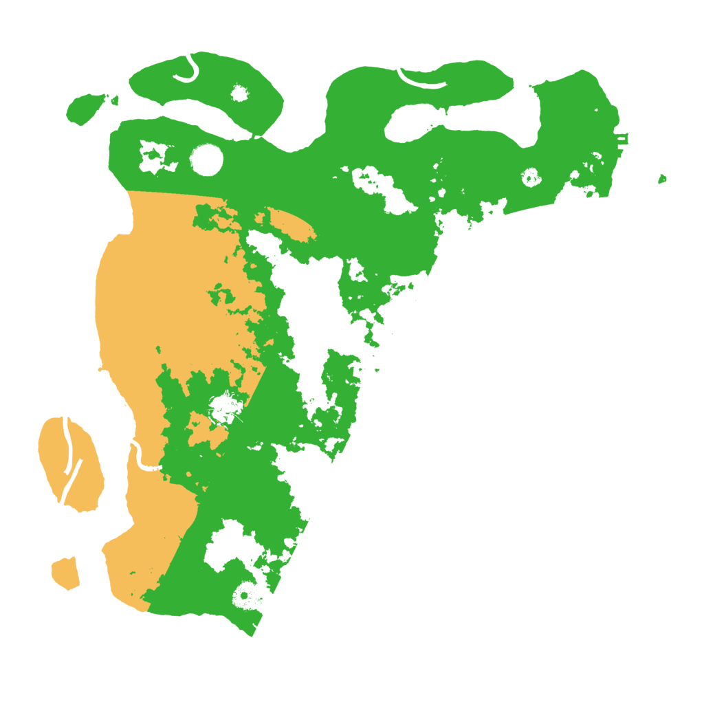 Biome Rust Map: Procedural Map, Size: 3850, Seed: 522006626