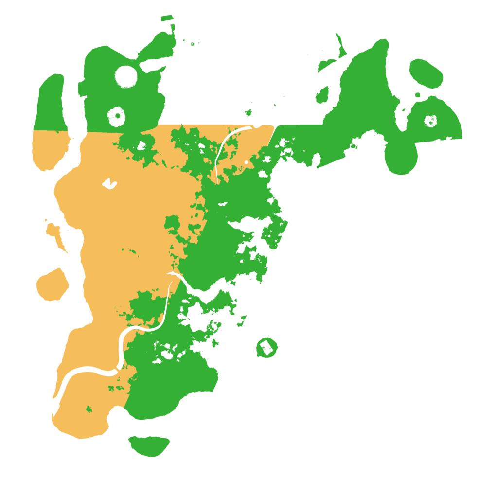 Biome Rust Map: Procedural Map, Size: 4000, Seed: 17589
