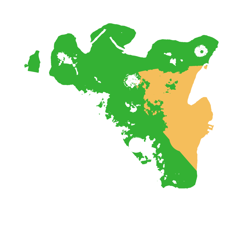 Biome Rust Map: Procedural Map, Size: 3000, Seed: 865939801