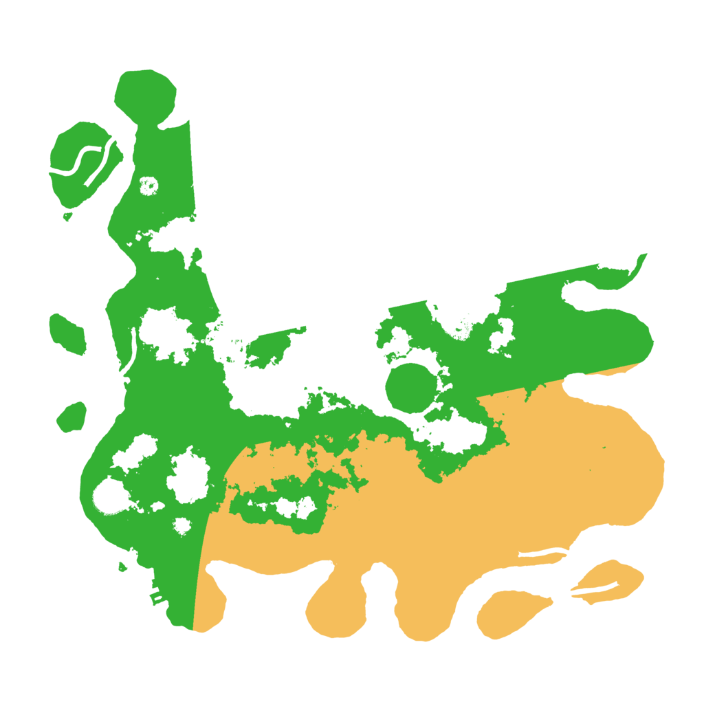 Biome Rust Map: Procedural Map, Size: 3750, Seed: 53461267