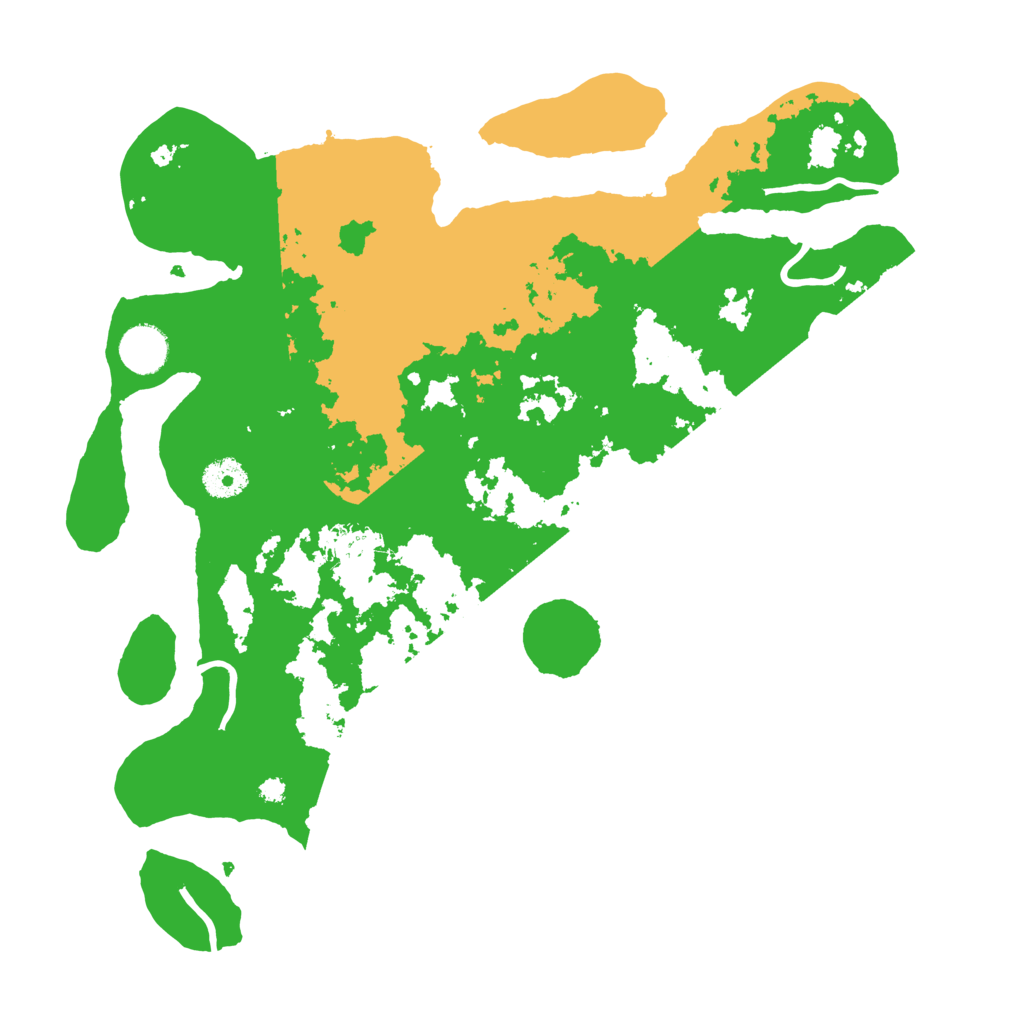 Biome Rust Map: Procedural Map, Size: 3700, Seed: 159050342