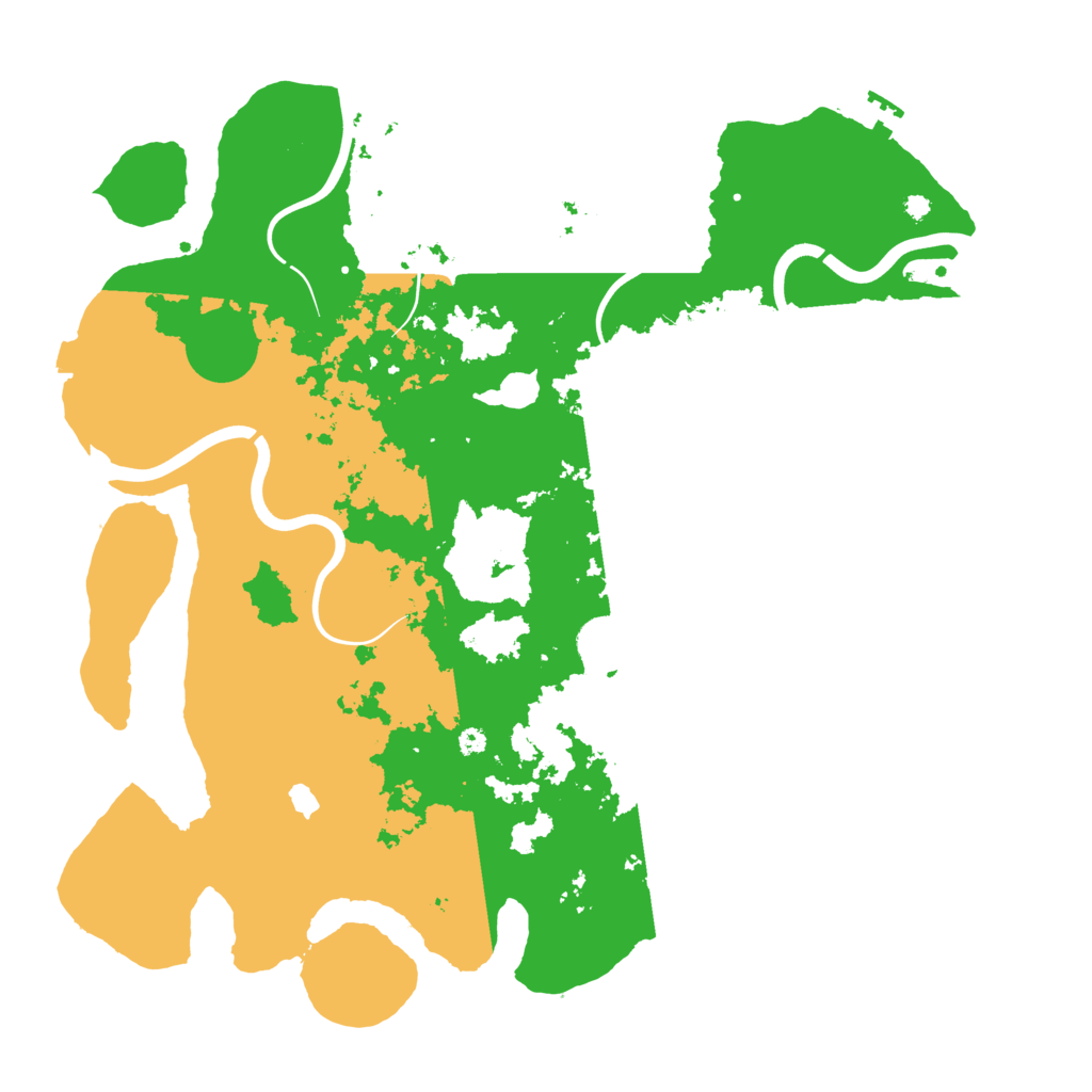 Biome Rust Map: Procedural Map, Size: 4000, Seed: 1356824393