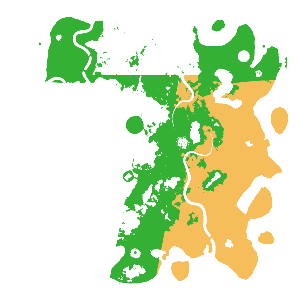 Biome Rust Map: Procedural Map, Size: 4500, Seed: 86229763