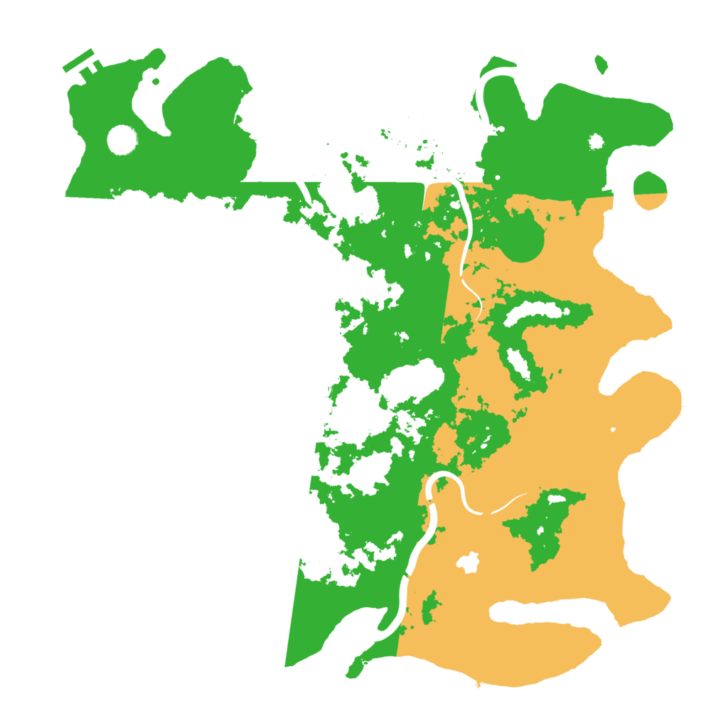 Biome Rust Map: Procedural Map, Size: 4250, Seed: 4257124