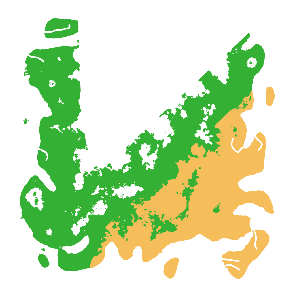 Biome Rust Map: Procedural Map, Size: 4300, Seed: 921972656