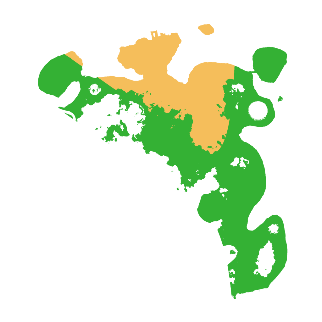 Biome Rust Map: Procedural Map, Size: 3000, Seed: 349646408