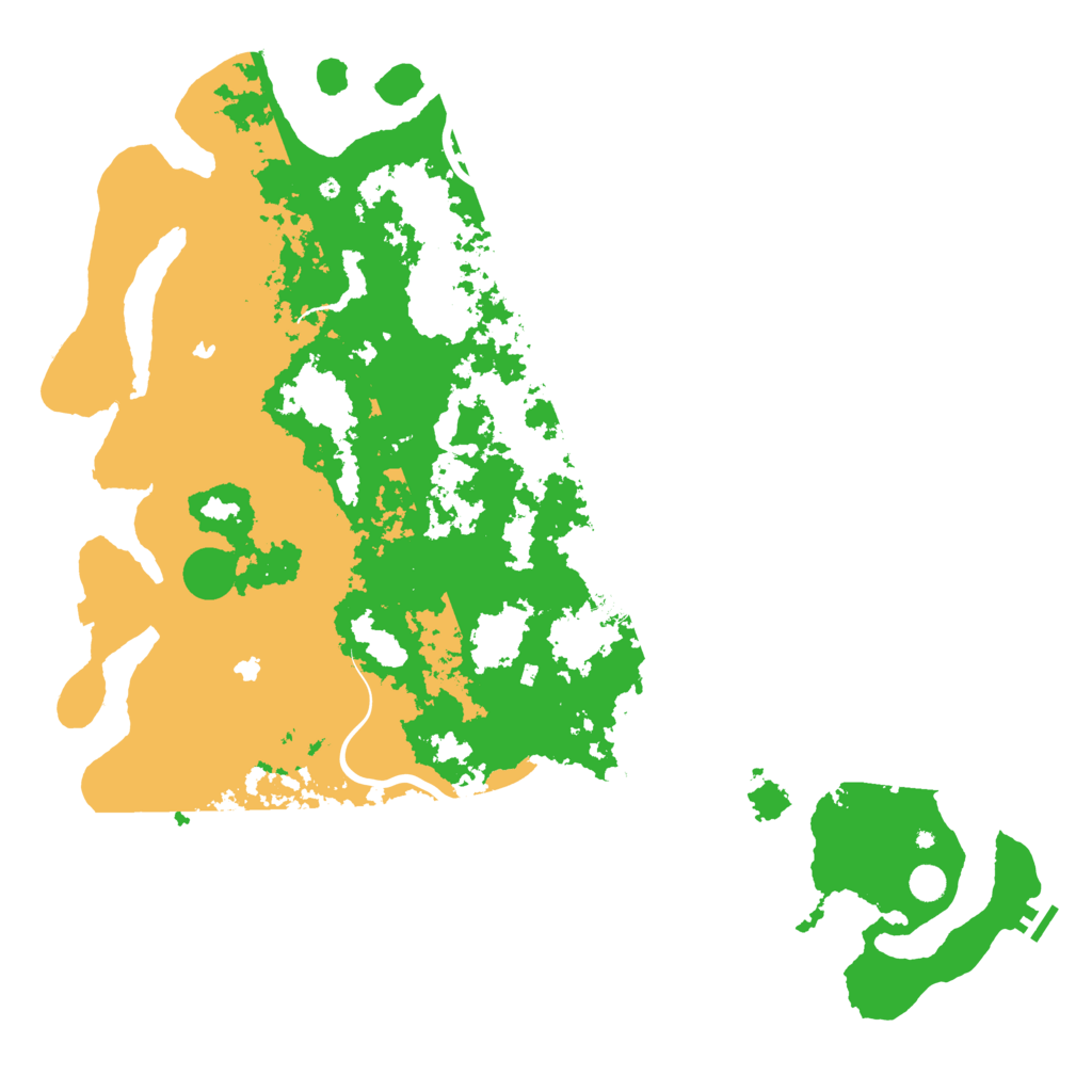 Biome Rust Map: Procedural Map, Size: 5500, Seed: 1407128688