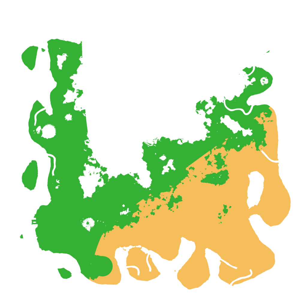 Biome Rust Map: Procedural Map, Size: 4000, Seed: 884236261