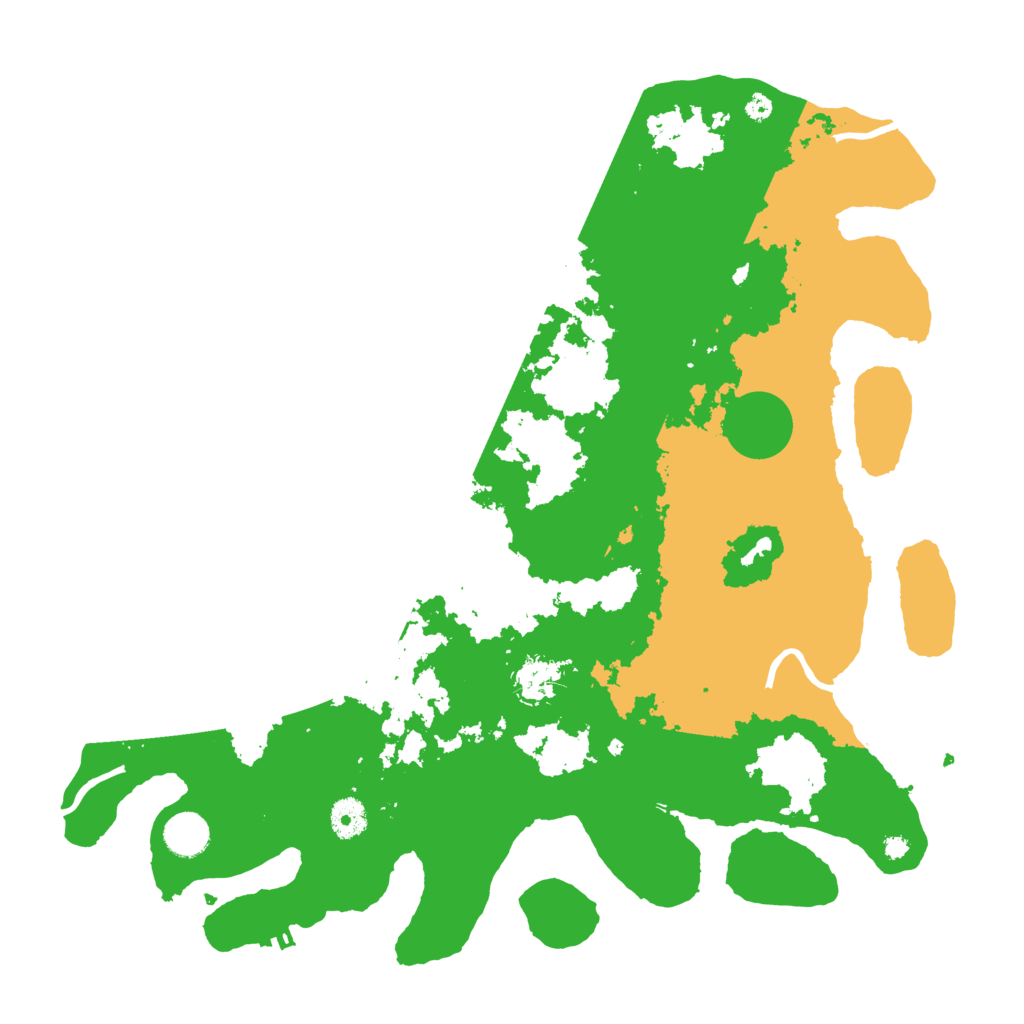 Biome Rust Map: Procedural Map, Size: 4000, Seed: 40409