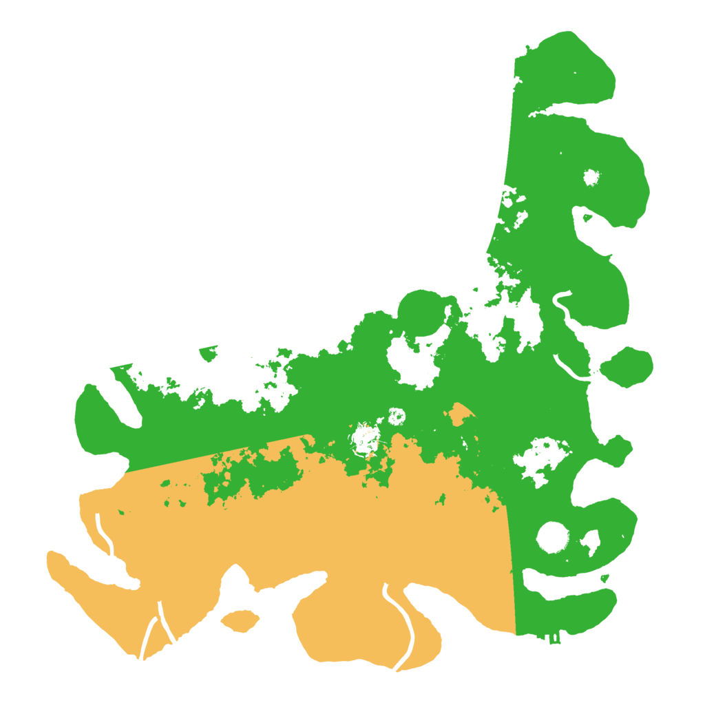 Biome Rust Map: Procedural Map, Size: 4000, Seed: 422442
