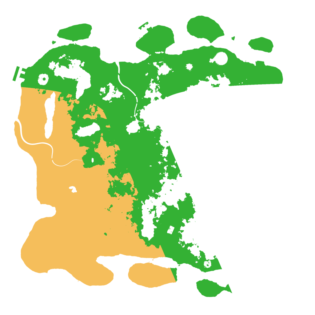 Biome Rust Map: Procedural Map, Size: 4250, Seed: 1623899516