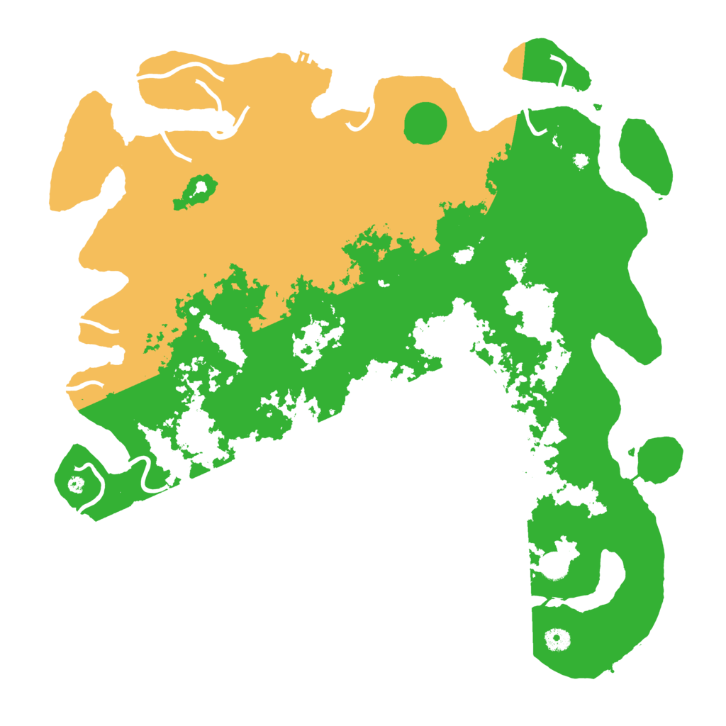 Biome Rust Map: Procedural Map, Size: 4500, Seed: 174210715