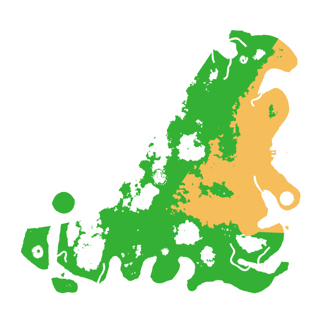 Biome Rust Map: Procedural Map, Size: 4000, Seed: 714839166