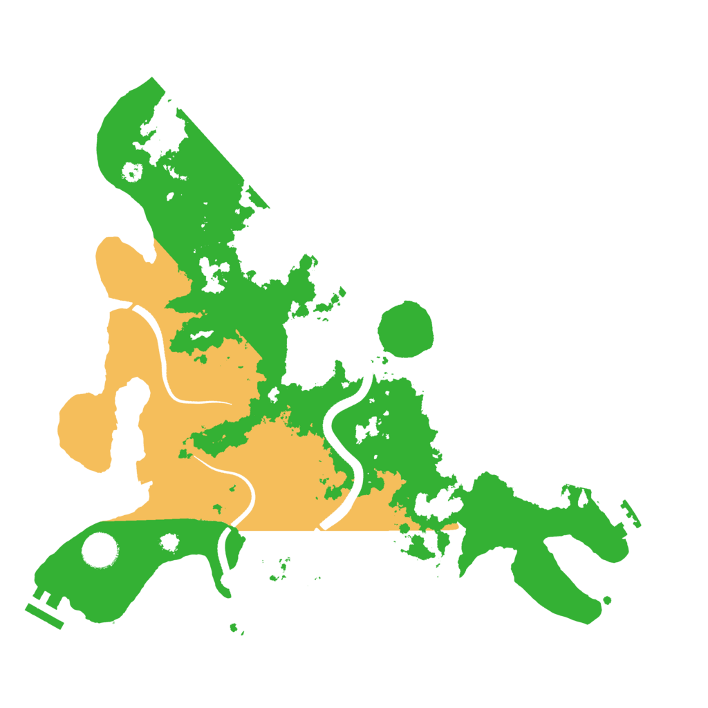 Biome Rust Map: Procedural Map, Size: 3500, Seed: 1462308433
